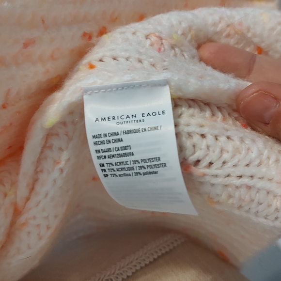 🥰NWOT American Eagle Oversized Tight Knit Campus Fit No Button Cardigan, Medium - Picture 11 of 12